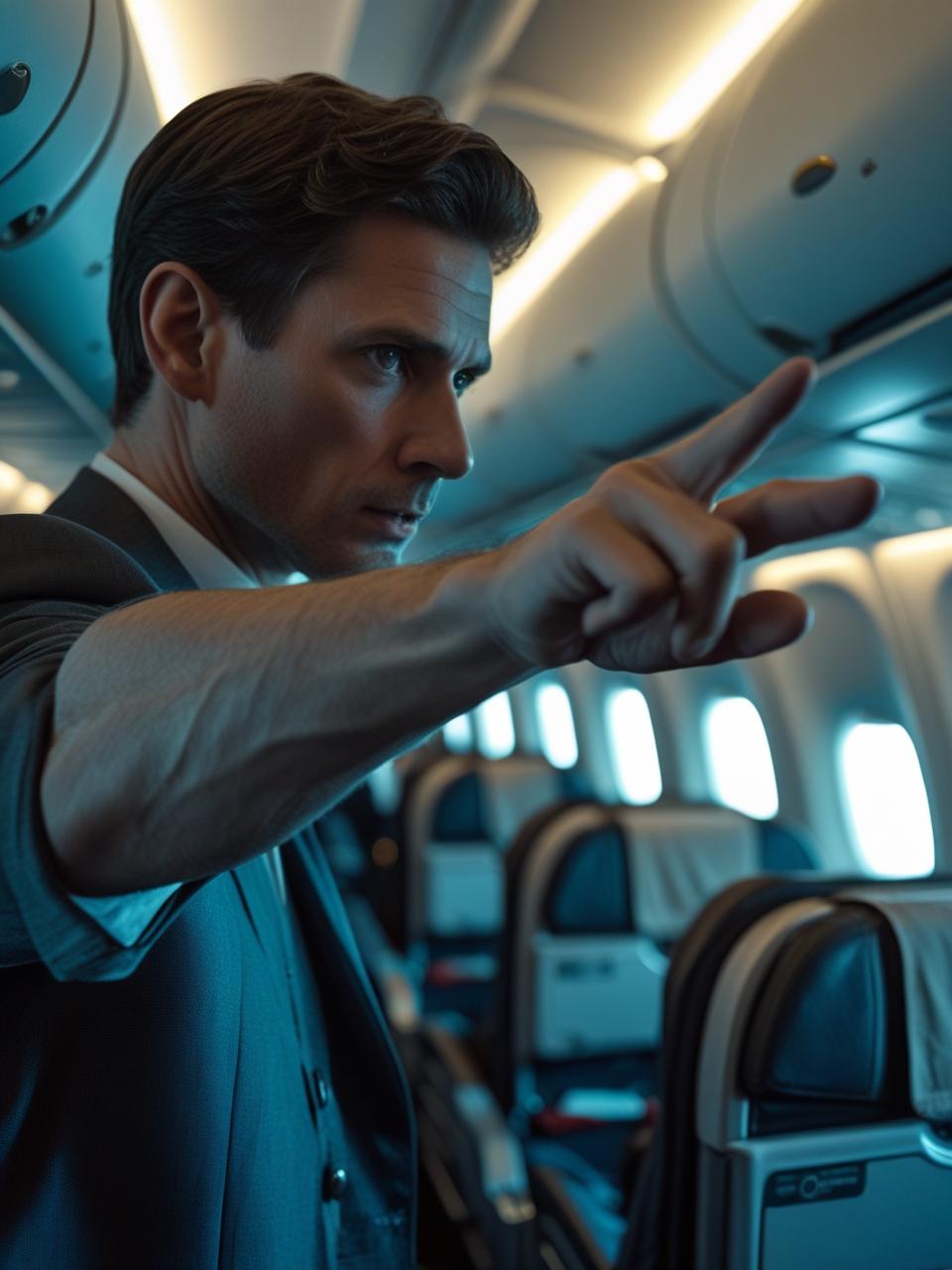annoying honeymoon couple on plane