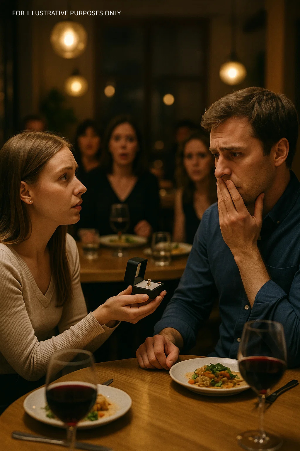 Woman Proposes to Boyfriend