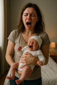 A New Mom Rushed Home to Surprise Her Husband After Giving Birth